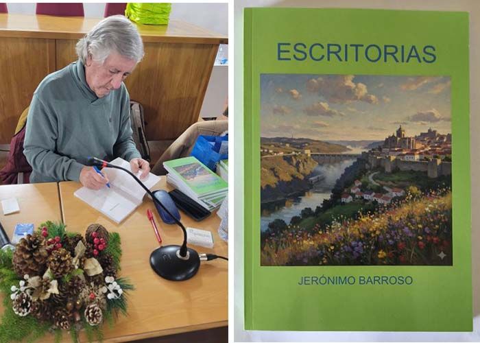 Sarnadas de Rodão acolhe apresentação de novo livro do professor albicastrense Jerónimo Barroso