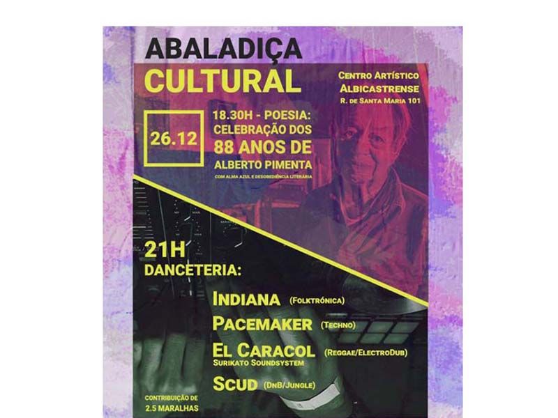 Centro Artístico Albicastrense recebe último evento de 2025 da Maralha 6ªfeira